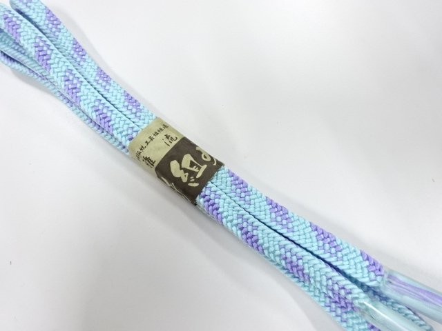 未使用品　正絹　手組帯締め